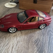Ferrari 550 Maranello 1998 Hot Wheels 1:18 Millennium Series Bordeaux Met Red