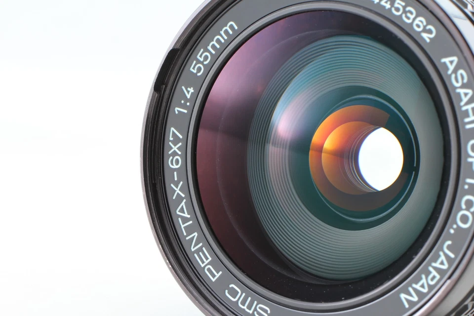 [Exc+5] Pentax SMC 6x7 55mm f/4 Wide Angle Lens for 6x7 67 67II From JAPAN - Image 2 of 4