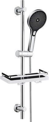 JOHO Edelstahl Duschstange 70 Cm Duschbrause Mit Schlauch Und Halterung, Brauses