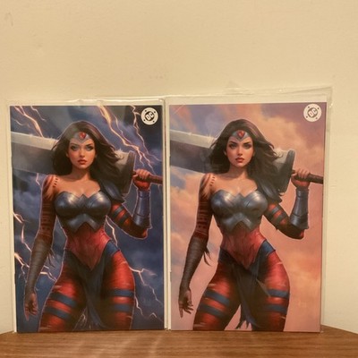 Absolute Wonder Woman #4 Will Jack 2 Virgin Variant Set  ltd 500