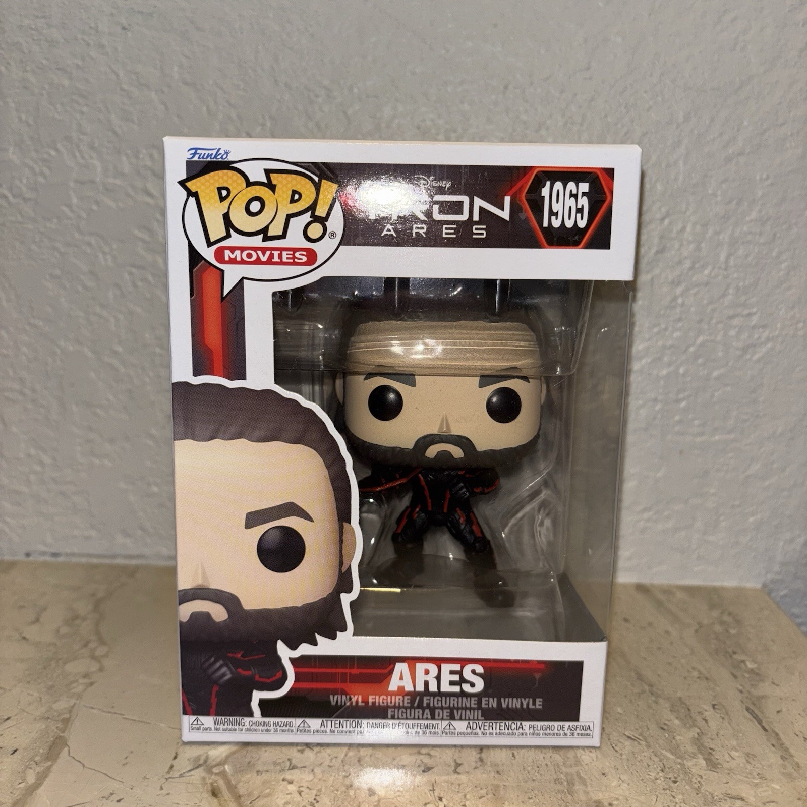 Tron Ares Movie Premiere Hat Funko Pop Light Up Wristband and Popcorn Bucket New