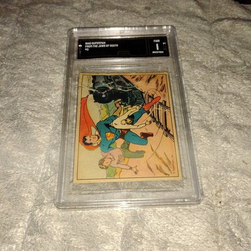 1940 Gum Inc Superman #3 From The Jaws Of Death