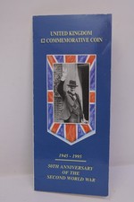 Great Britain 2 Pounds 1995 - End of World War II - 50th Anniversary Commem Coin