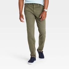 Men's Comfort Wear Slim Fit Jeans - Goodfellow  Co Olive Green