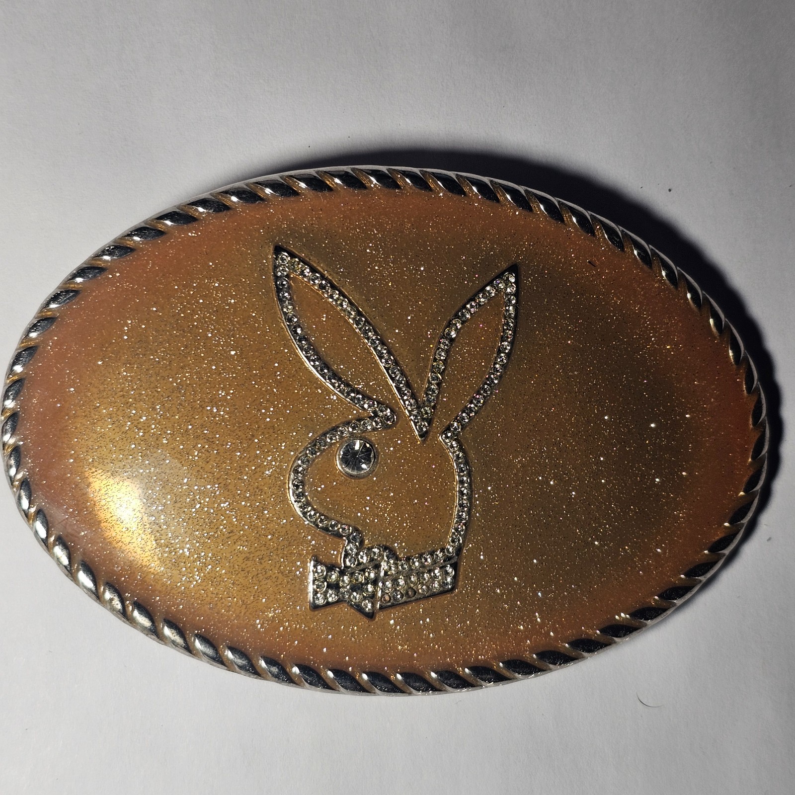 VTG Playboy Bunny Handbag White Logo Pink Lining Small Purse 90s Y2K Rare Retro image 10