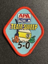 APA American Poolplayers 9 Ball Team Sweep 5-0 Patch