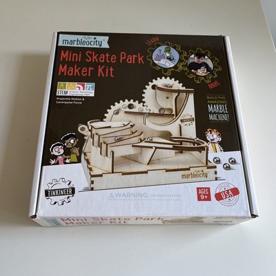 Marbleocity Mini Skate Park Kit - New in Sealed Box Made In USA
