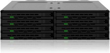 8 Bay 2.5" SAS/SATA HDD/SSD Mobile Rack for 5.25" Bay - ExpressCage MB038SP-B