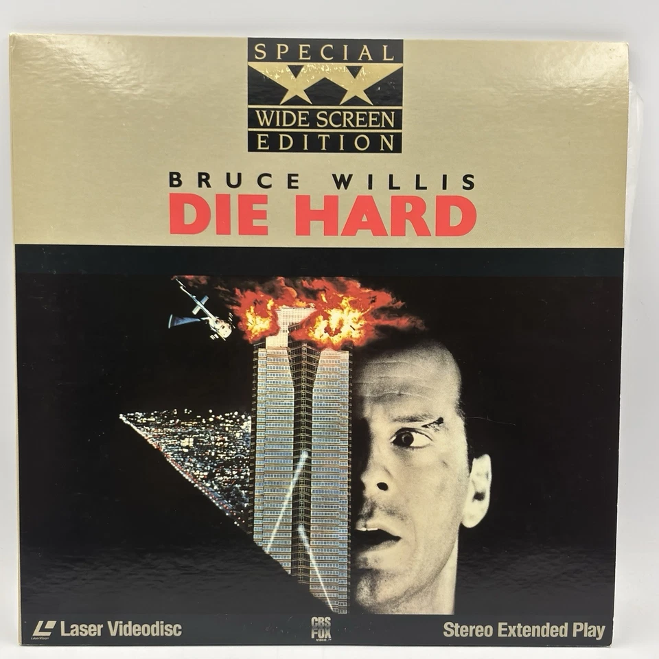 Die Hard 1 & 2 Widescreen Laserdisc LD Bruce Willis - Image 2 of 4
