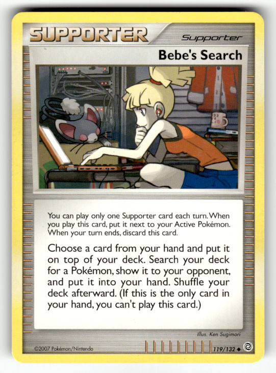 Bebe's Search 119/132 Uncommon Secret Wonders LP