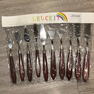 10-piece  Artist palette knives
