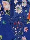 Matilda Jane Romper Womens Medium Out And About Hello Lovely Blue Multi Floral — photo 6
