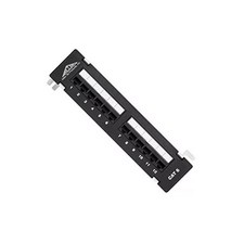 ALLEN TEL AT66-12PT Cat 6 Patch Panel, 12-Port