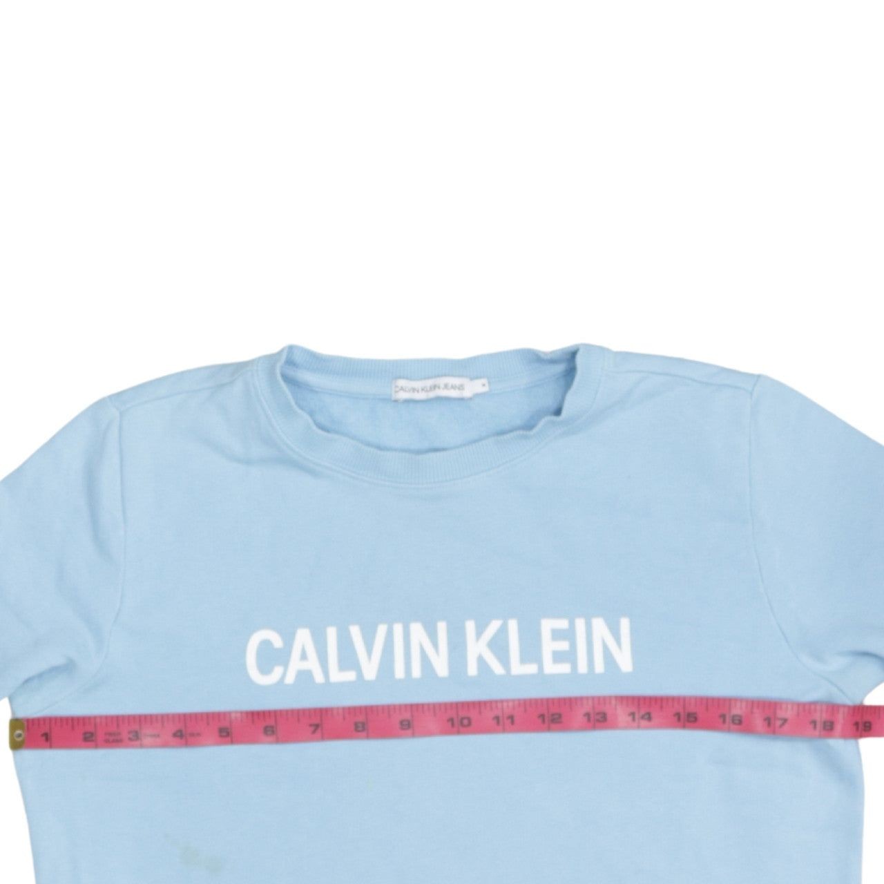 Calvin Klein Blue Sweatshirt Mens Xs image 5