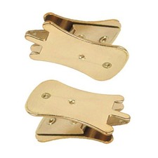 2x Goldene Erhu/Zhonghu D&auml;mpfer Finish- Saitenzubeh&ouml;r