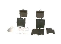Bremsbelagsatz Scheibenbremse Hinten Bosch 0 986 494 022 FÜR Mercedes Belagsatz