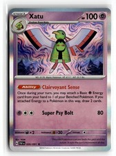Pokemon: SV: Paldean Fates Xatu #026/091 Rare,Holo .P2N