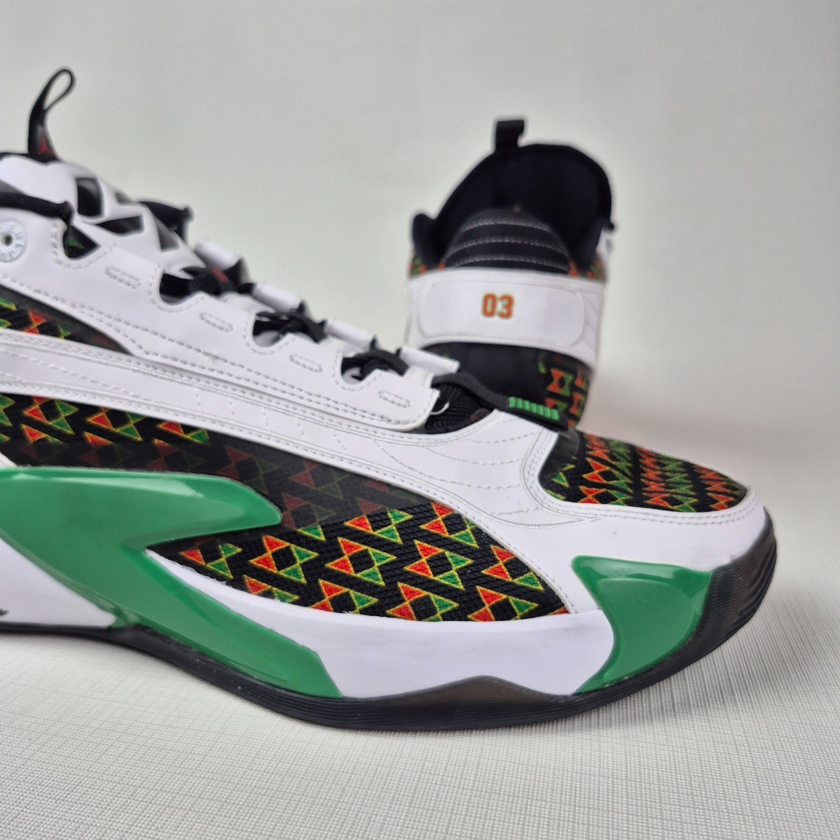 Nike Jordan LUKA DONCIC 2 QUAI 54 MEN'S Size 16 White/Red/Green
