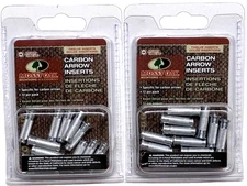 2 PACKS Mossy Oak Carbon Arrow Inserts  12 Count Package MO-CAI