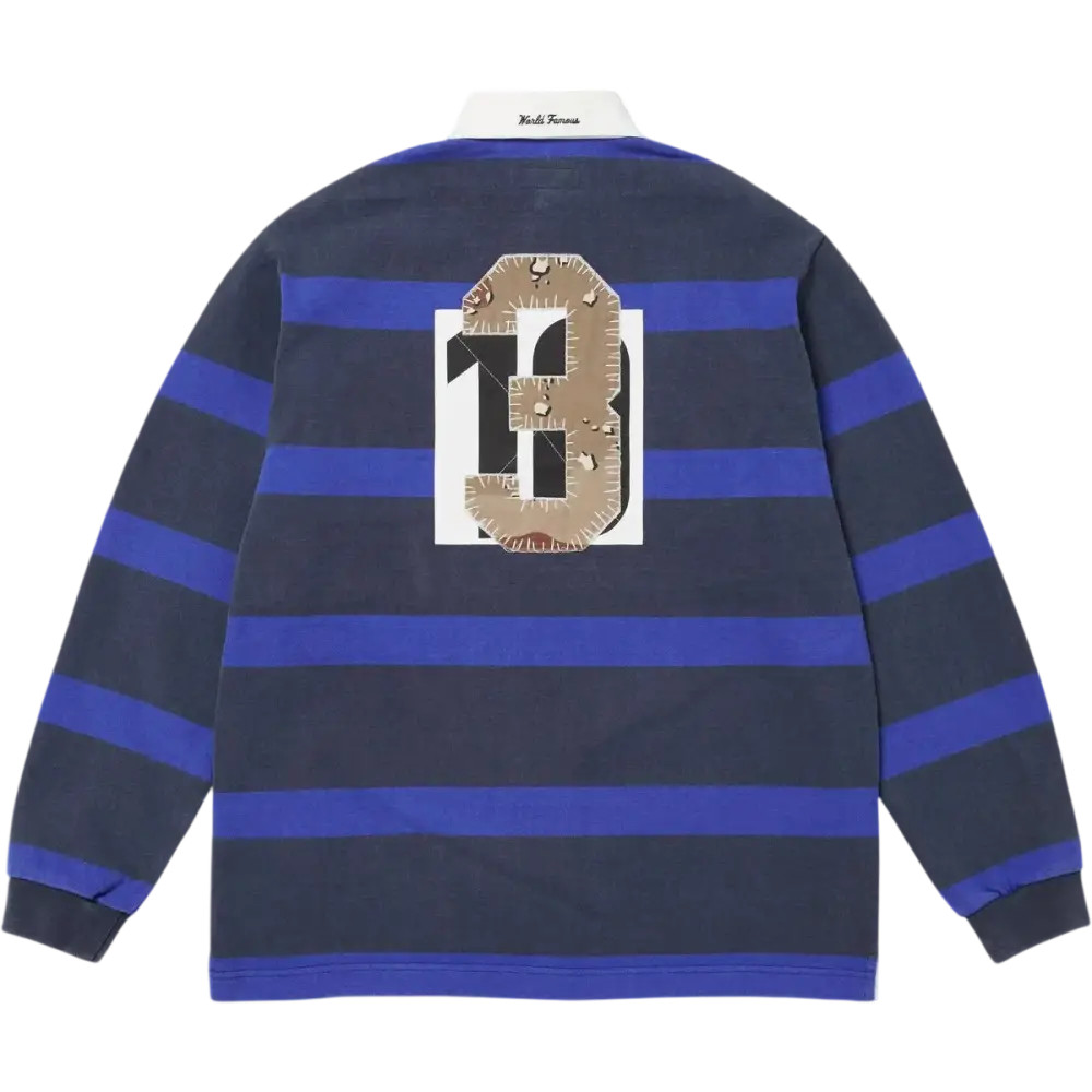 Supreme Stripe Rugby (FW25) Navy | eBay