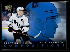 2025-26 Upper Deck Series 1 Compositions Hockey #CMP-6 Clayton Keller