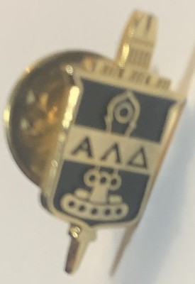 Lambda Lambda Delta ΑΛΔ Greek Letter Fraternity & Sorority Crest Lapel Pin