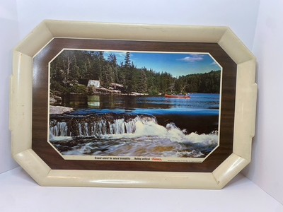 Vintage Hamm s Beer Canoe Waterfall Tray Theodore Hamm Co. St Paul MN