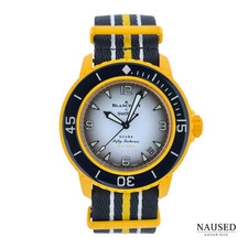 Orologio da polso Swatch x Blancpain Scuba Fifty Fathoms Pacific Ocean SO35P100C | Nuovo