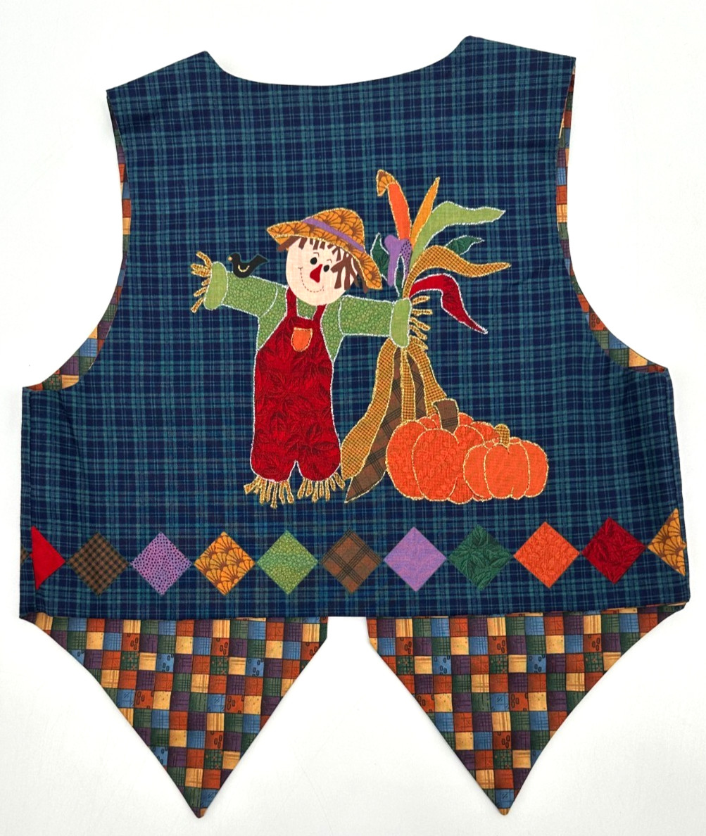 Pumpkin Patch Childrens Handcrafted Reversible No… - image 2