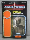 Star Wars EV-9D9 Full Uncut Cardback Only Power of the Force Vintage 1984 POTF