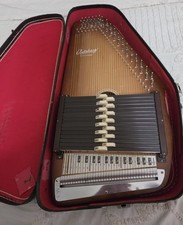 Vintage Oscar Schmidt Model 15 EBH/R Autoharp 15 Chord with Hard Case