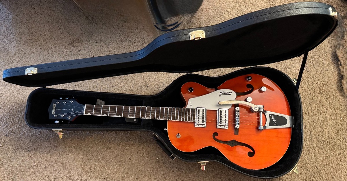 Gretsch G5120 Electromatic 125th Anniversary Orange Hollow Body +