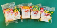 McDonalds 1996 Space Jam Happy Meal Toys, Set of 5 Sealed, Looney Tunes