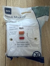 BG Nexus 855RCD RCD Sicherungsanschlusseinheit 13A 240V, elektrischer Leitungsschutzschalter