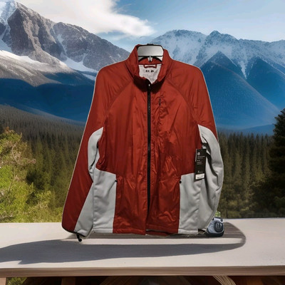 MSX By Michael Strahan  Men's Size M Nylon Lightweight Jacket   Full Zip  New