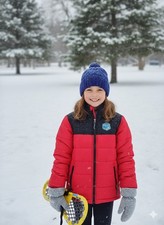 UNISEX kids puffer Jacket boys Size M