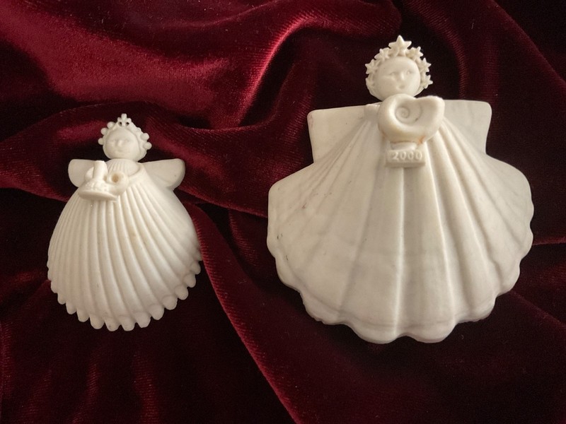 REDUCED $$$ Margaret Furlong 2000 Millennium and 2001 Ornaments 2.5” & 3" Tall