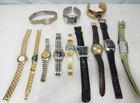 12 Pc Vintage Ladies Watch Lot Milan Citizens Seiko Paolo Gucci  Aigner (I53JK)