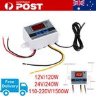12V/24V/110-220V Digital LED Temperature Controller Thermostat Control Switch AU