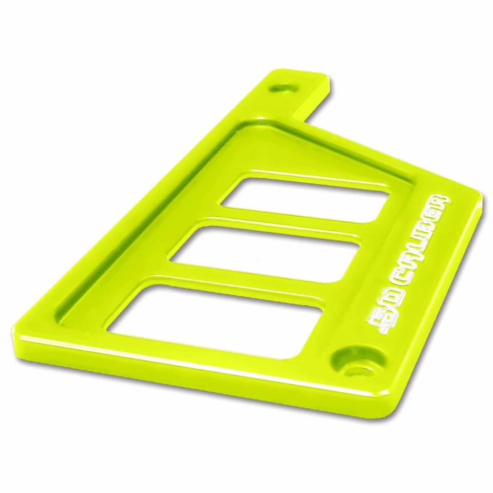 Painel interruptor painel esquerdo moldura Polaris RZR XP1000 S 900 Turbo Lime Squeeze - Imagem 4 de 4