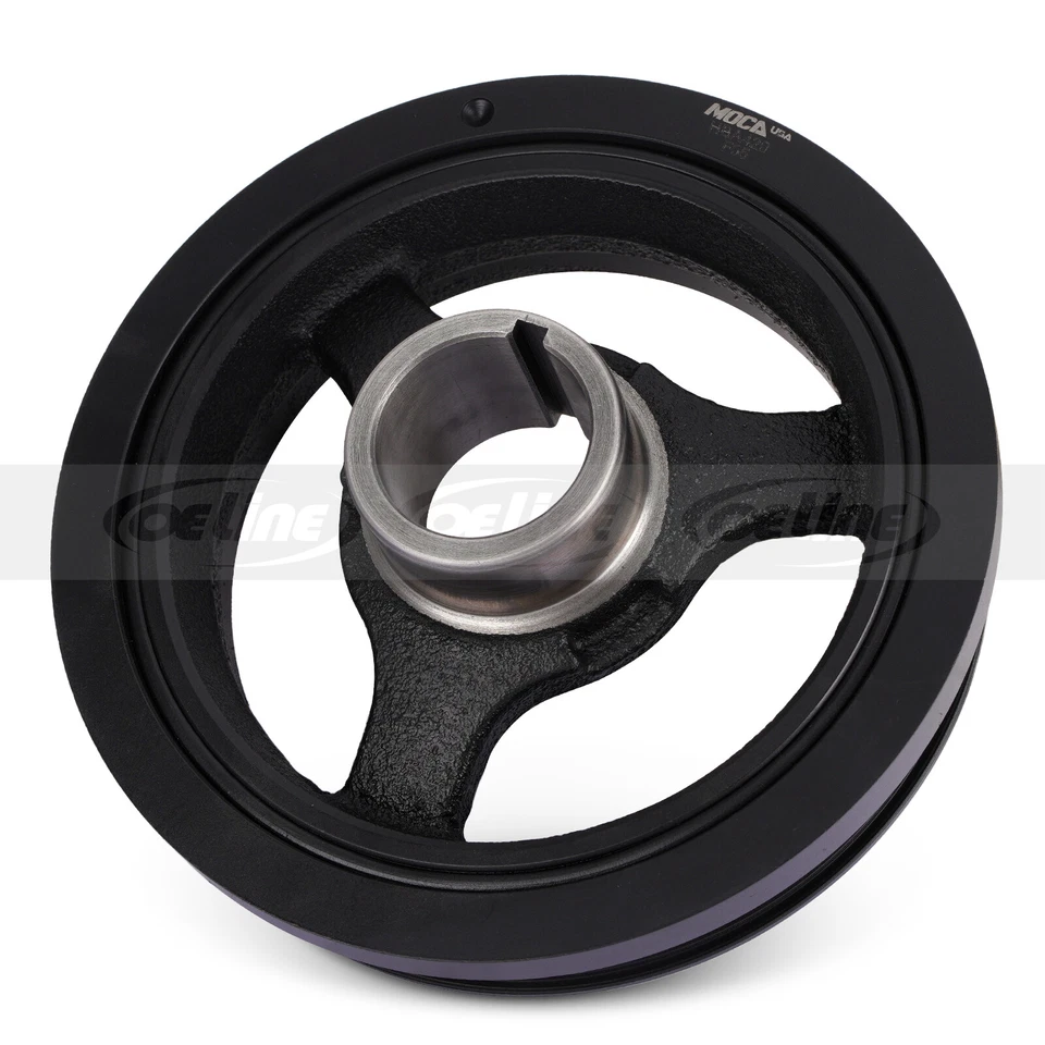 Harmonic Balancer Serpentine Belt Component Kit for Buick Chevrolet GMC Pontiac - Image 3 of 4