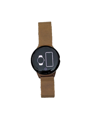 Pixel Watch LTE Silber Charcoal GA04303-DE (0840244600334) mit Milanese Armband - Zdjęcie 3 z 6