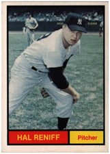 1982 Renata Galasso  Hal Reniff #32 1961 World Champion New York Yankees