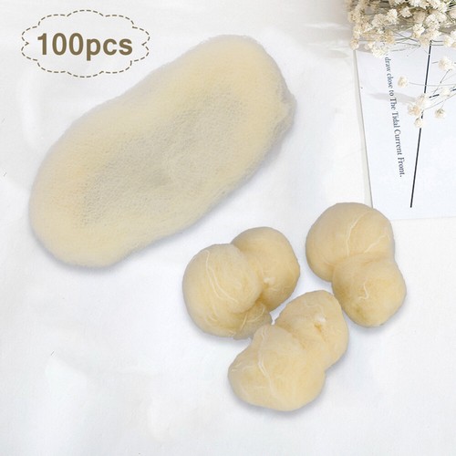 100 Pcs économies Haarnetz Mesh Elastisches Mesh-Haarnetz Fräulein Krankenschwester