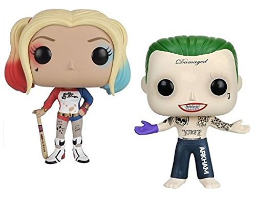 Funko pop! ハーレイ・クイン & ジョーカー ポップフィギュアセット Suicide Squad: Harley Quinn & Joker set of 2 POP! Vinyl Figures | eBay