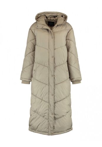 Hailys Damen Wintermantel Winterjacke Steppmantel Steppjacke Taupe Gr. M Neu - Bild 2 von 4