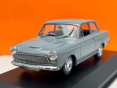 Ford Cortina Mk1 Mark 1 1962 - Grey - 1/43 Diecast Model Car Maxichamps