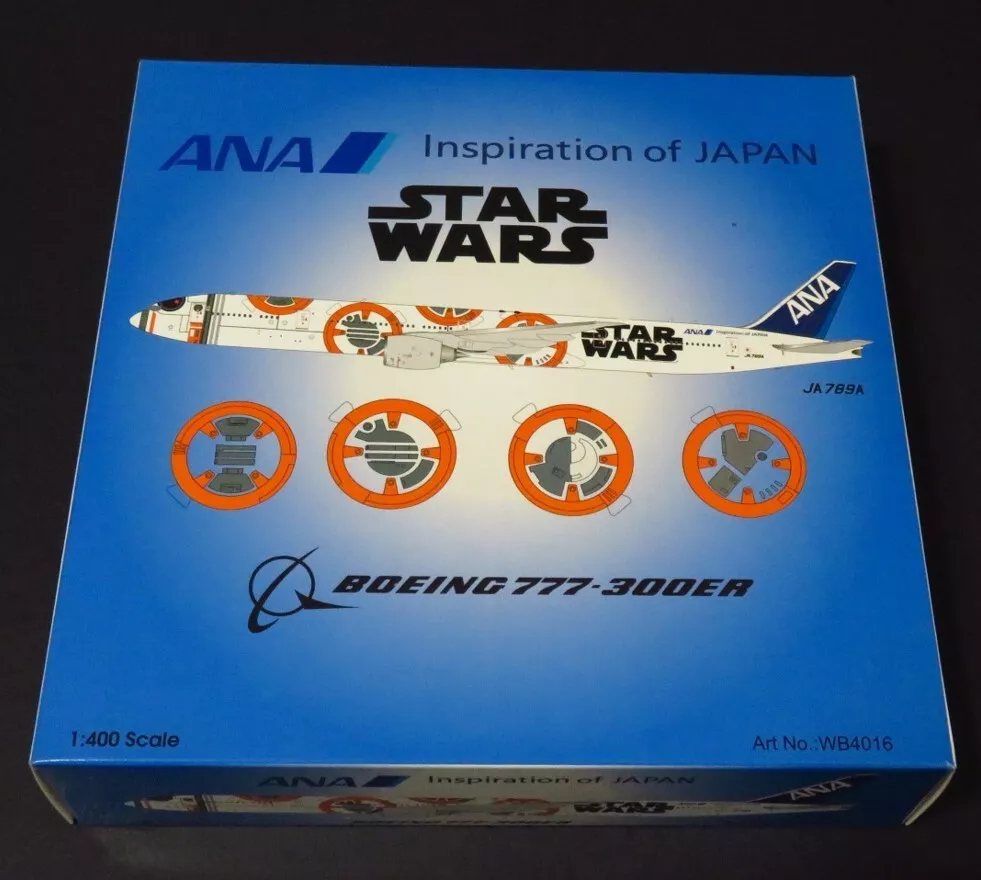 Aviation 400. ANA B777-300ER. JA789A. STAR WARS. 1: 400 Scale. Brand New