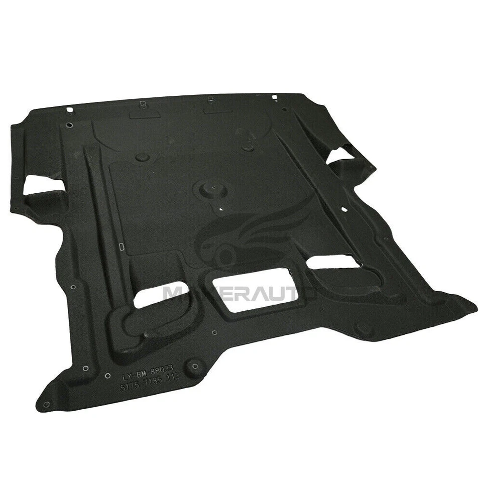 Protector contra salpicaduras de motor para BMW 528i 535i 550i 750Li 2011-2016 delantero 51757185113 Foto 3 de 4