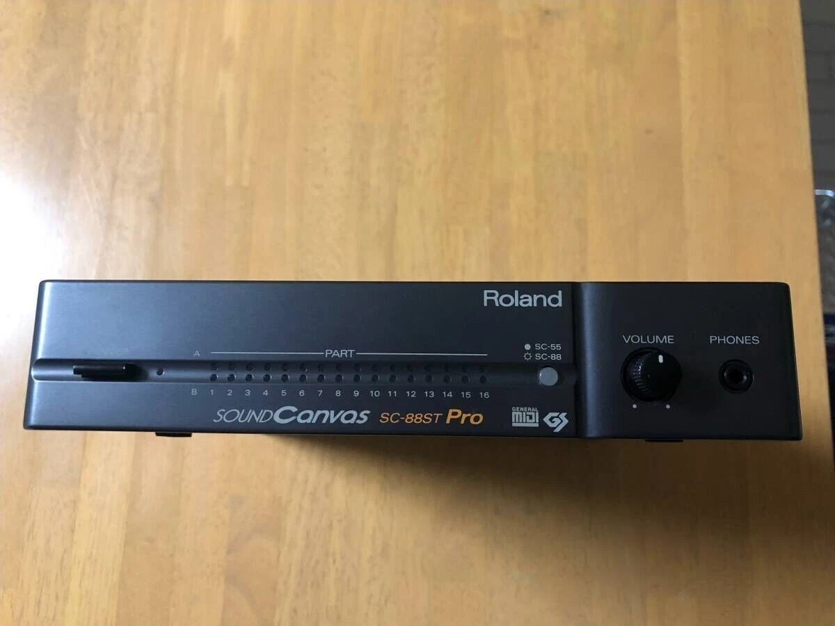 Roland Sound Canvas SC-88ST Pro MIDI with Manual & Adapter Sound Module
